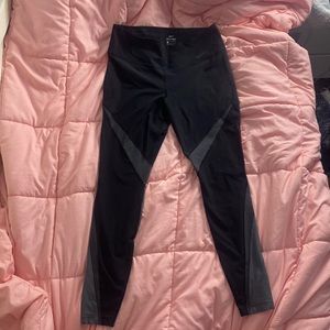 Nike Dri Fit Leggings Black and Gray